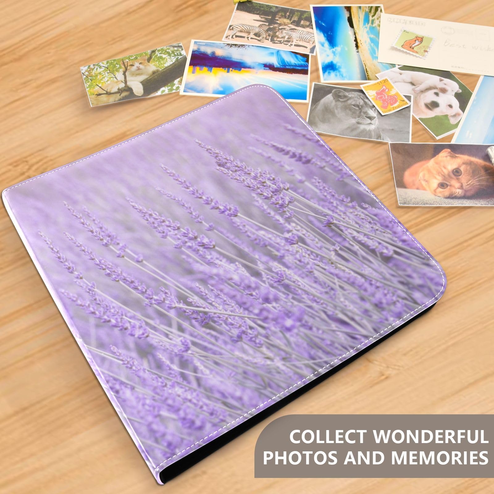 Amazon.co.jp: アルバム フリー台紙 大容量 貼るタイプ スクラップ